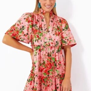 Tuckernuck Peony Meadows Crawford Dress M